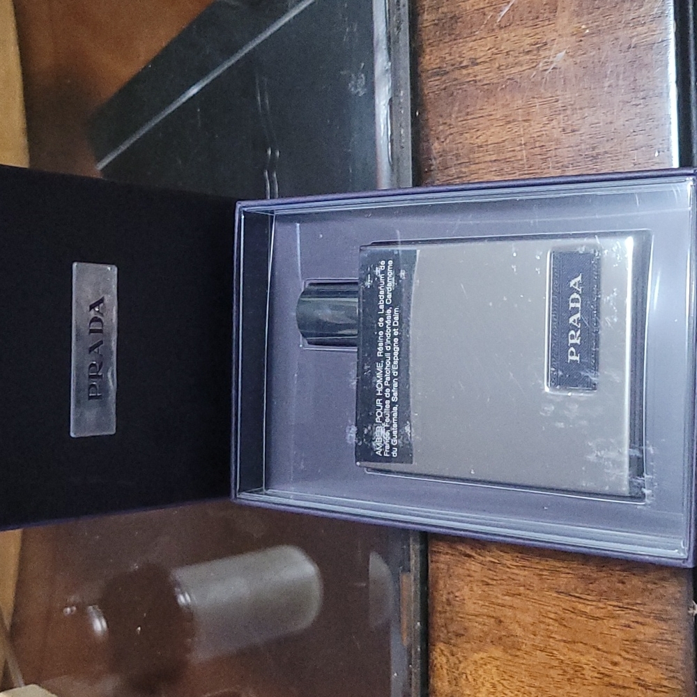 Mens prada fragrance amber pour homme